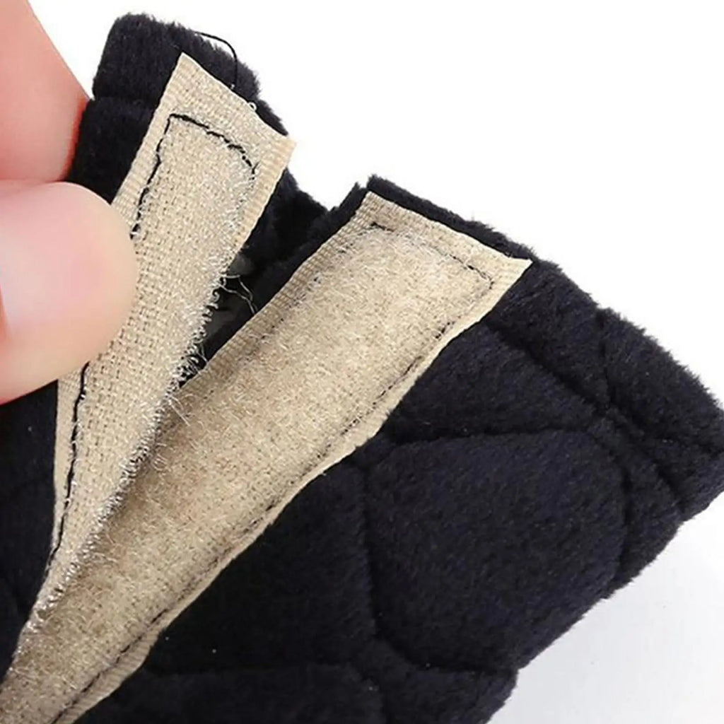 Car Soft Seat Belt Cover Auto Seat Belt Covers Safety Belts Shoulder Protection With Warm Plush Auto Interior Accessories