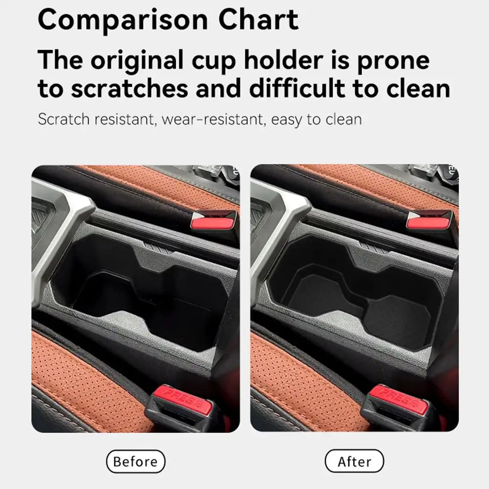 Car Armrest Storage Box Interior Accessories Center Console Tray Tidying ABS for Renault Dacia Duster 2025 2026