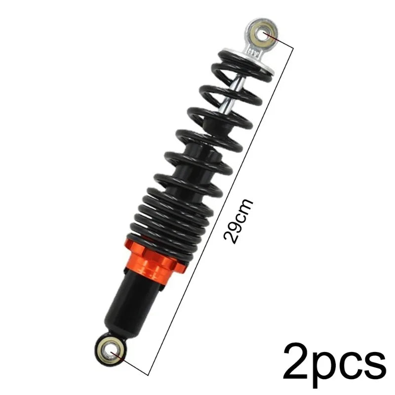2PCS Electric vehicle shock absorber, suitable for 27/29/31cm bicycles and electric vehicles, rear shock absorber spring