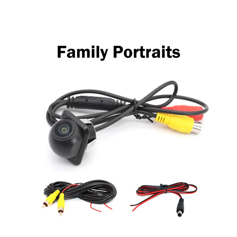 CCD Reverse Camera Rearview Car HD Night Vision For Parking CVBS Waterproof Universal 170 Degree Fishey Lens Auto Reversing Cam