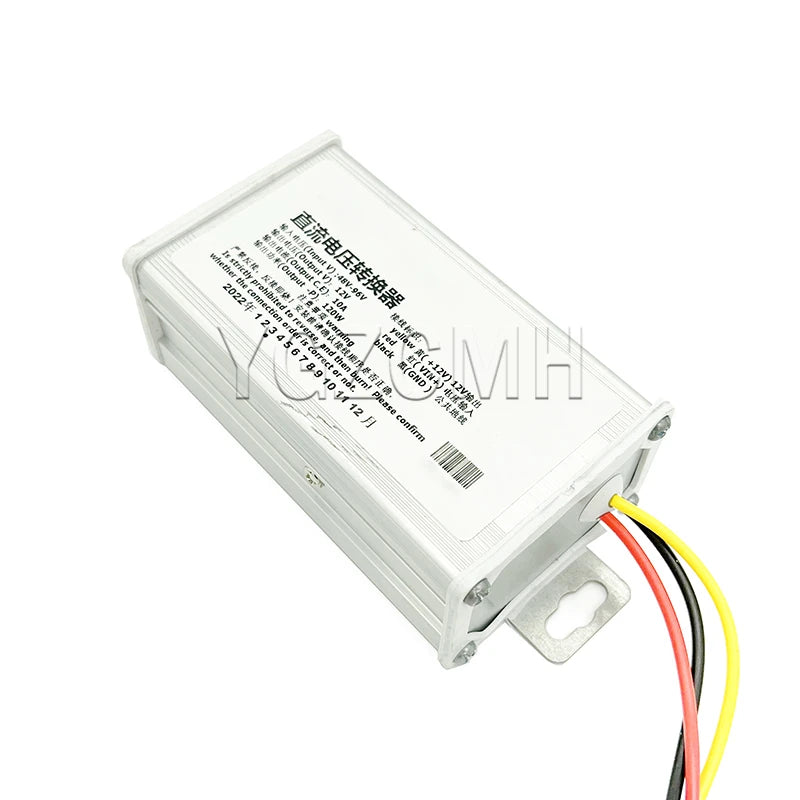 Electric Vehicle Converter DC 36V 48V 72V 96V To 12V 10A 120W Vehicle Buck
