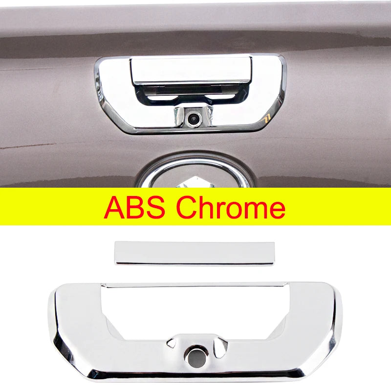 GWM Ute Pickup ABS Chrome Rear Trunk Door Handle Bowl Cover Trim for Great Wall POER Accessories 2020 2021