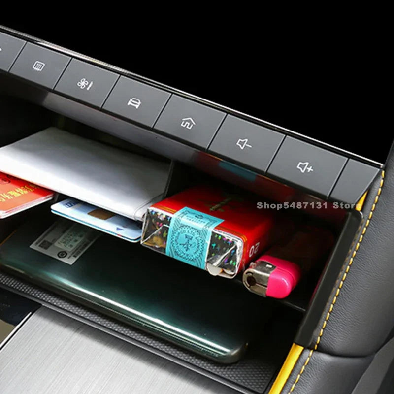 Car Accessories for MG 6 MG6 Pro 2020 2021 2022 2023 Interior Center Console Organizer Holder Armrest Storage Box Auto Parts