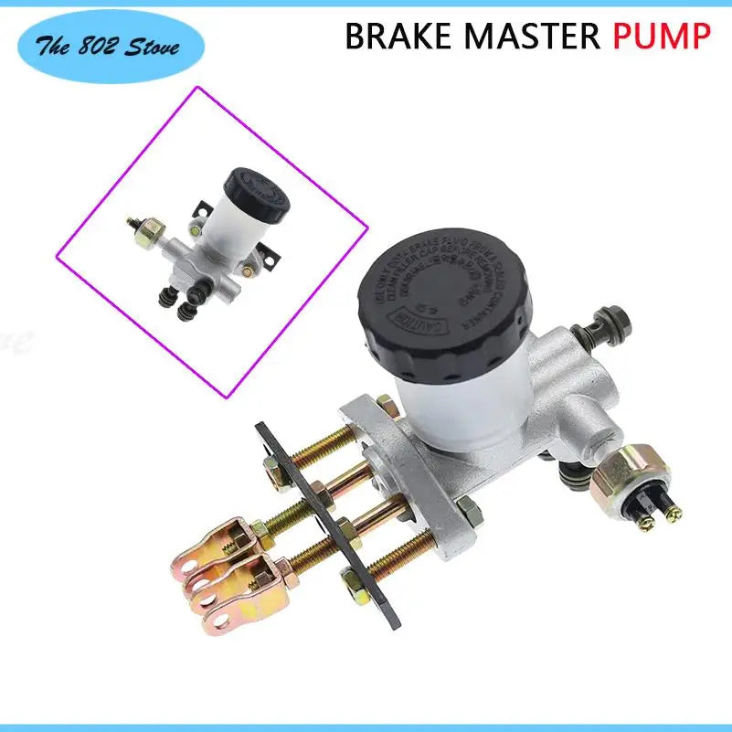 Karting car with one pallet and three brake master pumps, suitable for customizing and modifying car accessories