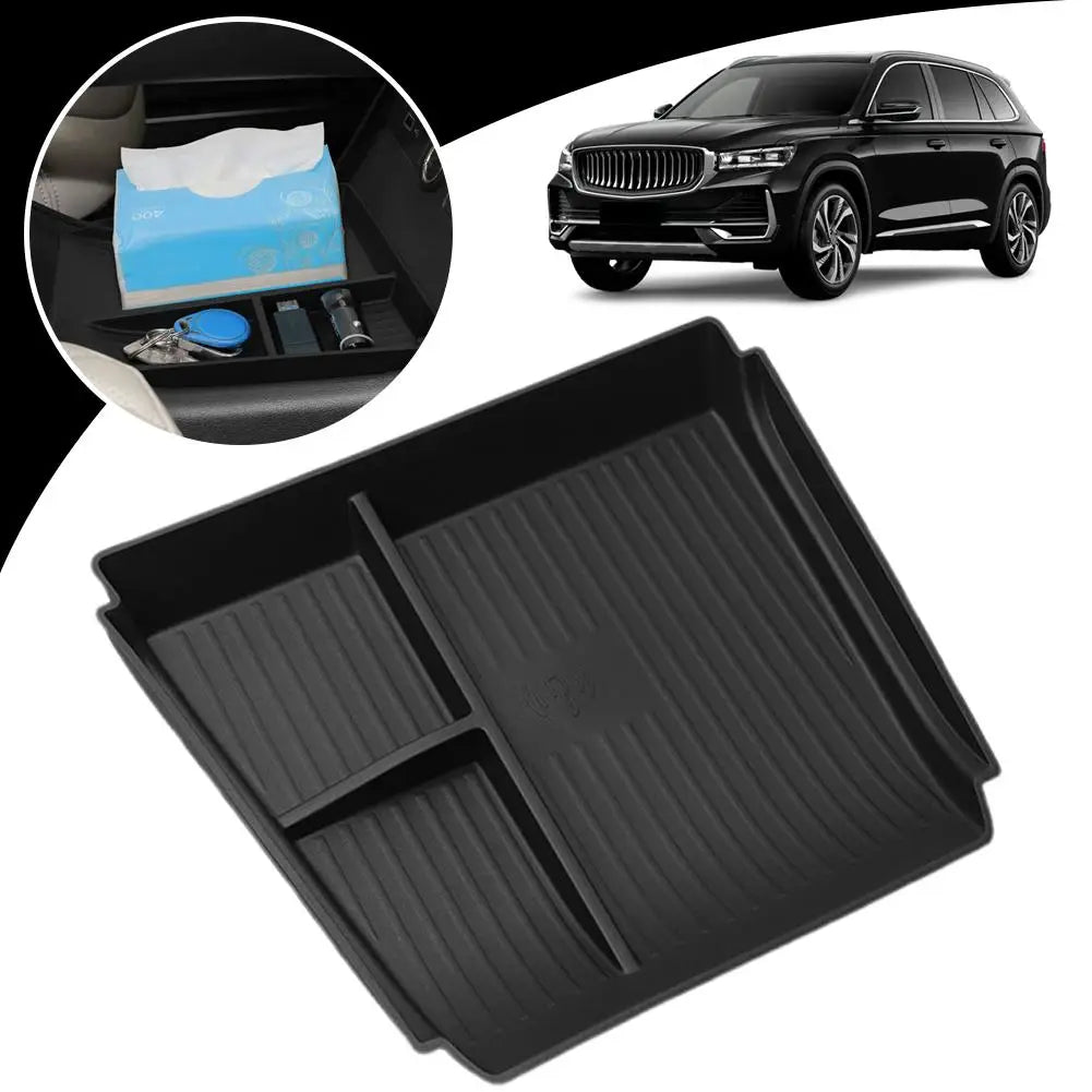 For Geely Monjaro Xingyue L 2025 Car Storage Box Car Console Accessories Car Lower Accessories Interior Center Organiz D4p4