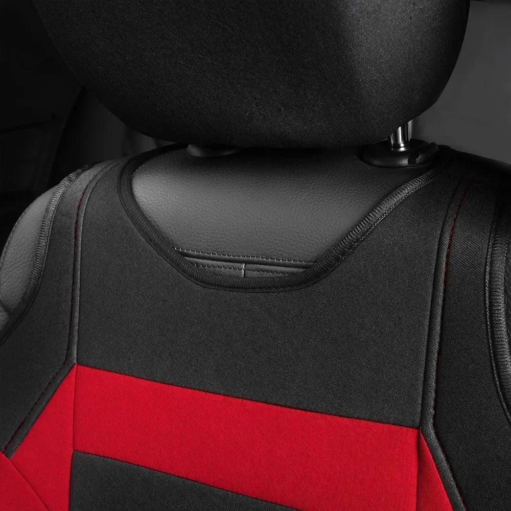 Universal Car Seat Cover Jacquard Fabric Cushion Cover Vest Model Seat Cover Car Interior Supplies