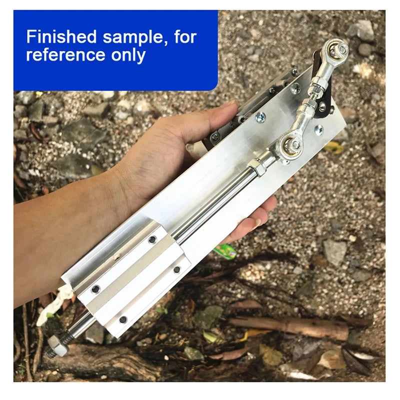 Reciprocating Motor Arm Shaft Telescopic Motor Rocker Arm Shaft 5-16mm Adjustable Stroke DIY Rocker Lever Crankshaft Accessories