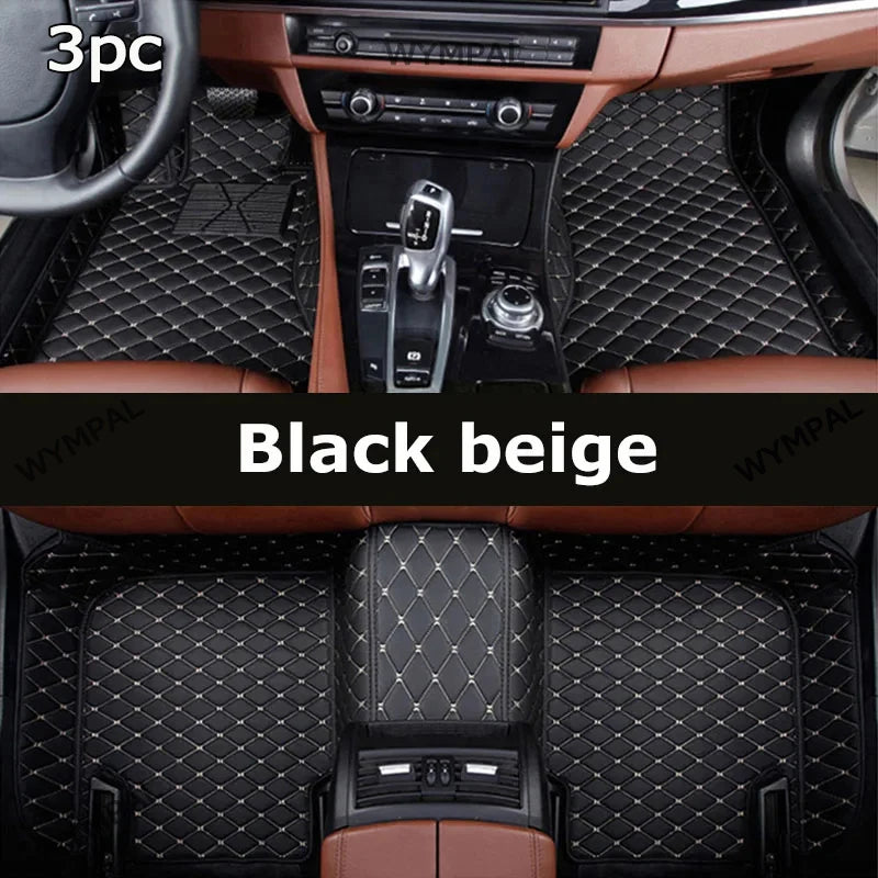 Car Mats Floor For Citroën C4 Cactus 2014~2020 Waterproof Leather Car Mat Fully Set Tapete Automotivo Para Carro Car Accessories