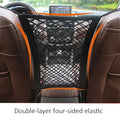 Car Interior Trunk Seat Back Elastic Storage Net Back Seat Safety Protector Mesh Net Car Storage Bag Auto Interior Accessories