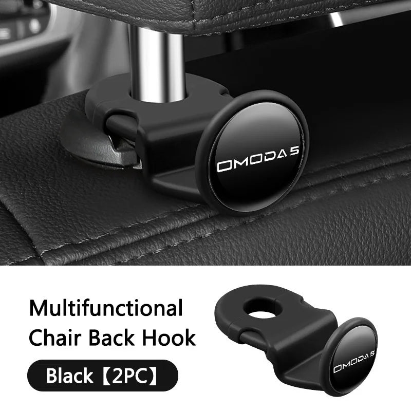 Car Interior Hanging Storage Hook Clips Organizer For Chery Omoda 5 C5 S5 S5GT O5 E5 2022 2023 2024+ Auto Interior Accessories