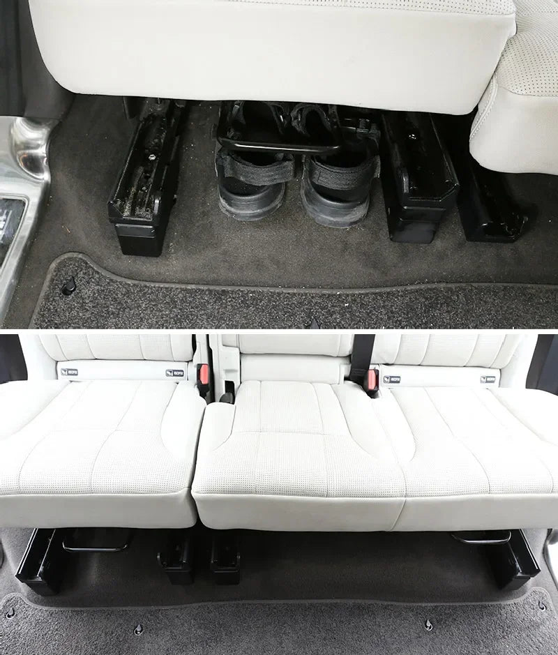 For Land Rover Discovery 5 LR5 17-22 Interior Modification The Second row Seat Increase Height decoration Strips Car Accessories