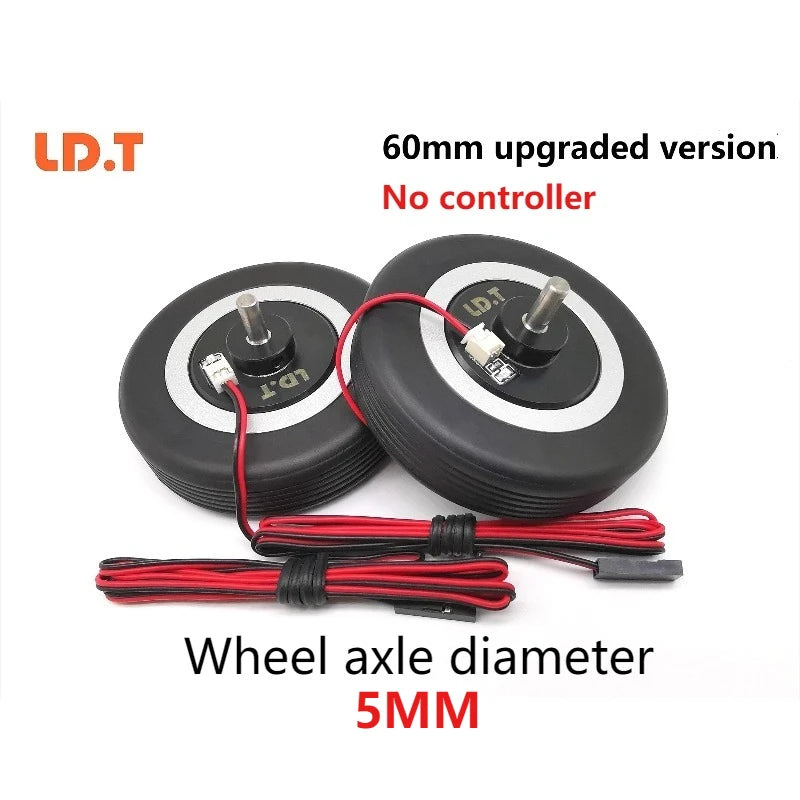 Aeromodelling Brake Wheel Electric Brake Wheel RC Plane 50-70mm with ABS Smart 3 Modes Remote Control Airplane Toys for Children
