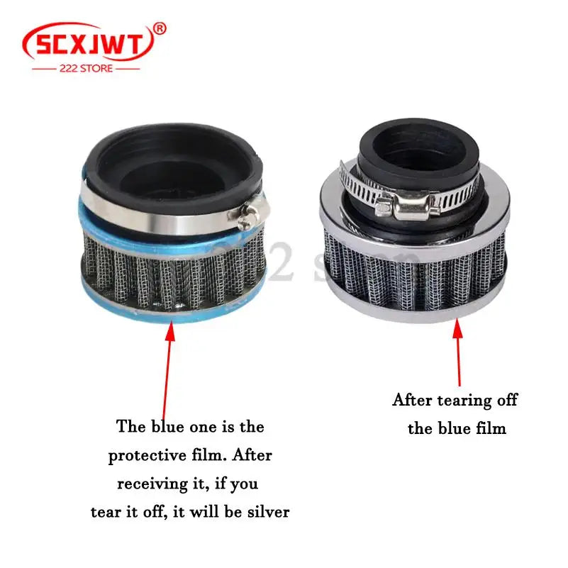 Long Lasting Engine Life Motorcycle ATV Air Cleaner Intake Filter (28mm/35mm/39mm/42mm/44mm/48mm/50mm/52mm/54mm/60mm)