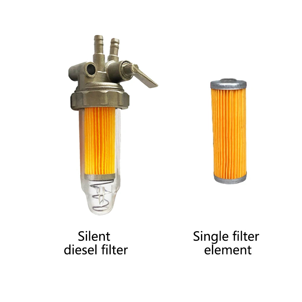 Fuel Oil Generator Filter Portable Replacement Quiet Running 5KW Professional Detachable Filters Filtering Tool Accessories