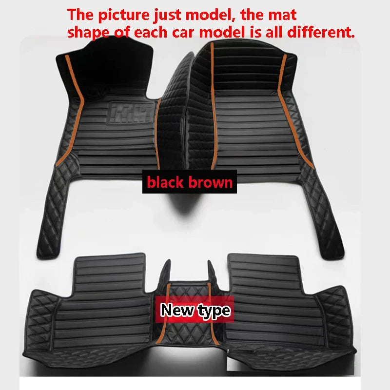 Custom Car Floor Mat for Ford fusion Mondeo All model Mondeo 4 mk4 mk5 MK3 MK6 auto Rug Carpets accessories interior