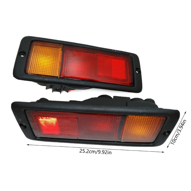 Car Rear Bumper Reflectors Light For Pajero Montero Tail Rear Brake Light Lamp