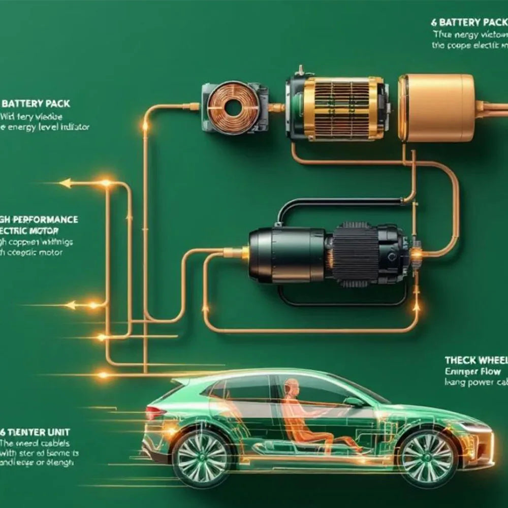Electric and Hybrid Car Mechanic Manual PDF File Electric Vehicle Working Principles Key Components Explained Study Manual eBook