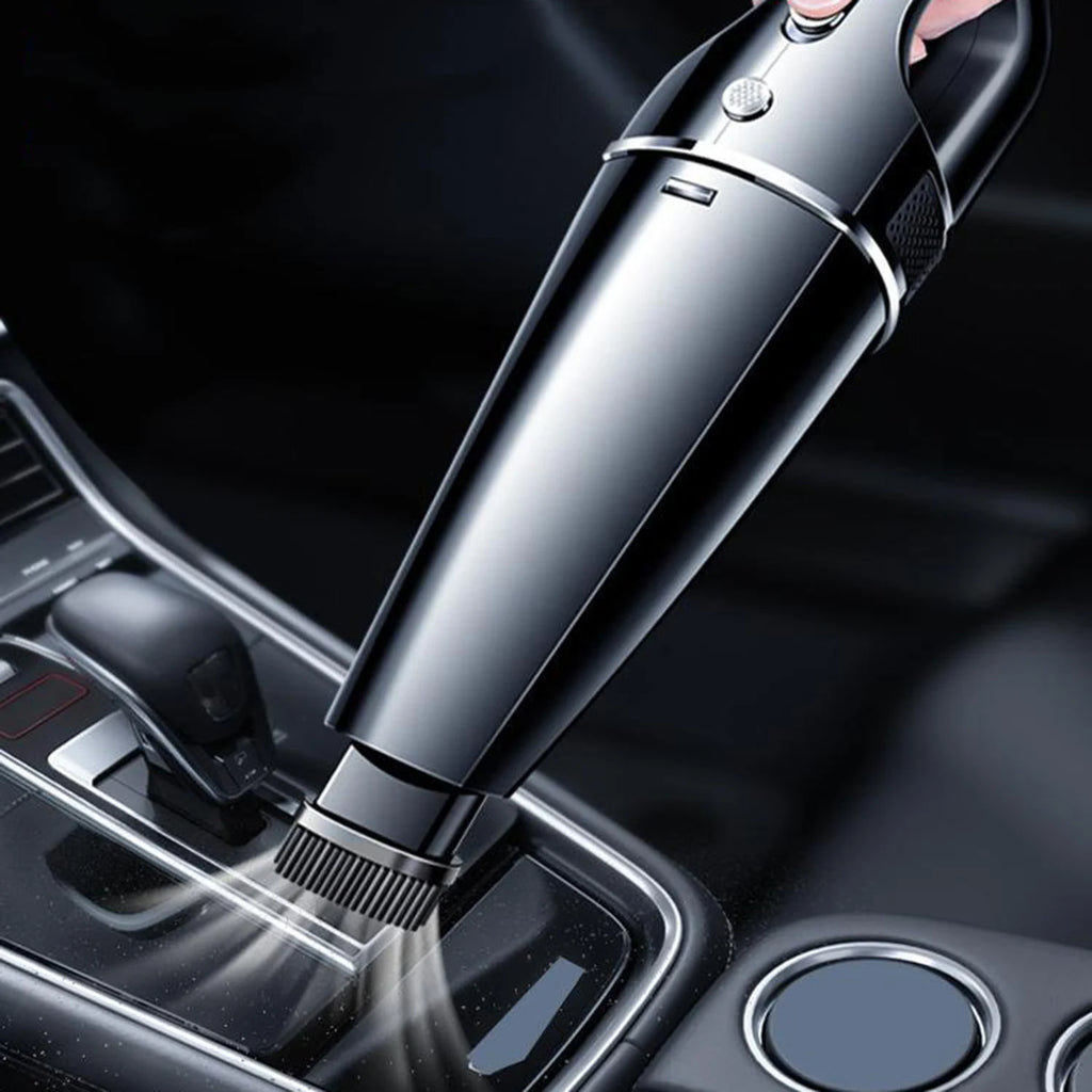 1Set Wireless Car Vacuum Cleaner USB Charging Model 120W 20000Pa Low Noise Operation Powerful Suction For Car Home Dual Use