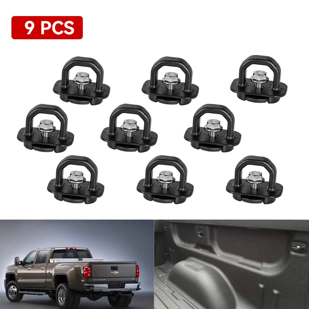 New Tie Down Anchor For Pickup Truck Bed Cargo Box Hook Rope Fixed Buckle For Chevrolet Silverado / Colorado / Colorado / Canyon