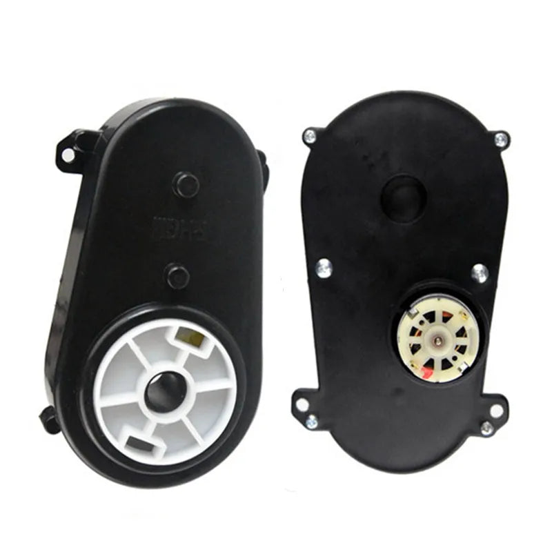 Children's electric vehicle 24V steering shaft motor, 12V/6V Ride on toys servos motor gearbox, Kid's Ride on car steering box