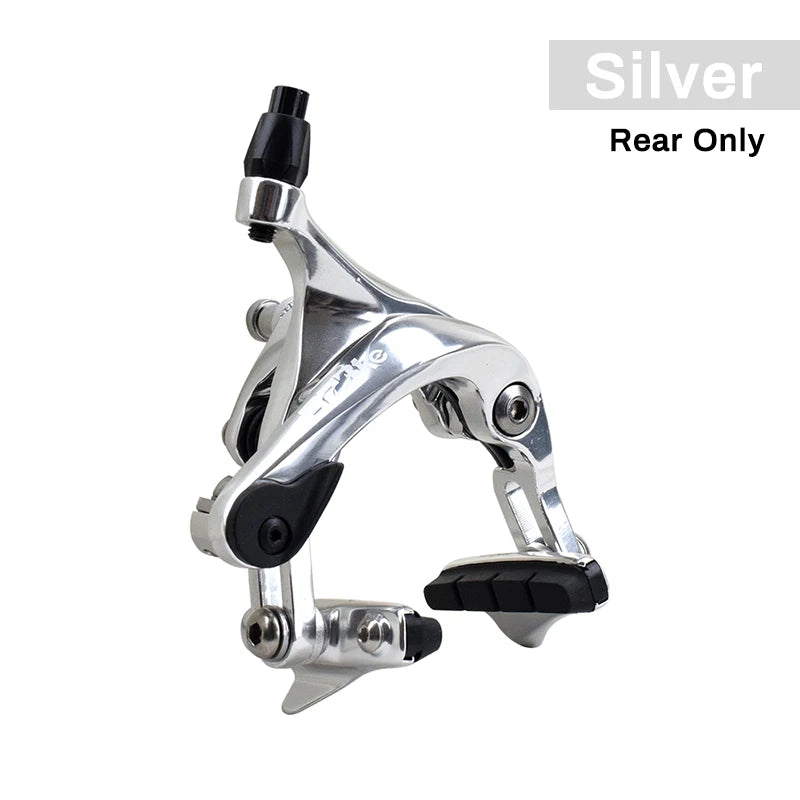 Aluminum Road Bicycle Brake CNC Forged Alloy Racing Fixed Gear Track Bike Wheel Rim C Brake Caliper Sets Front & Rear