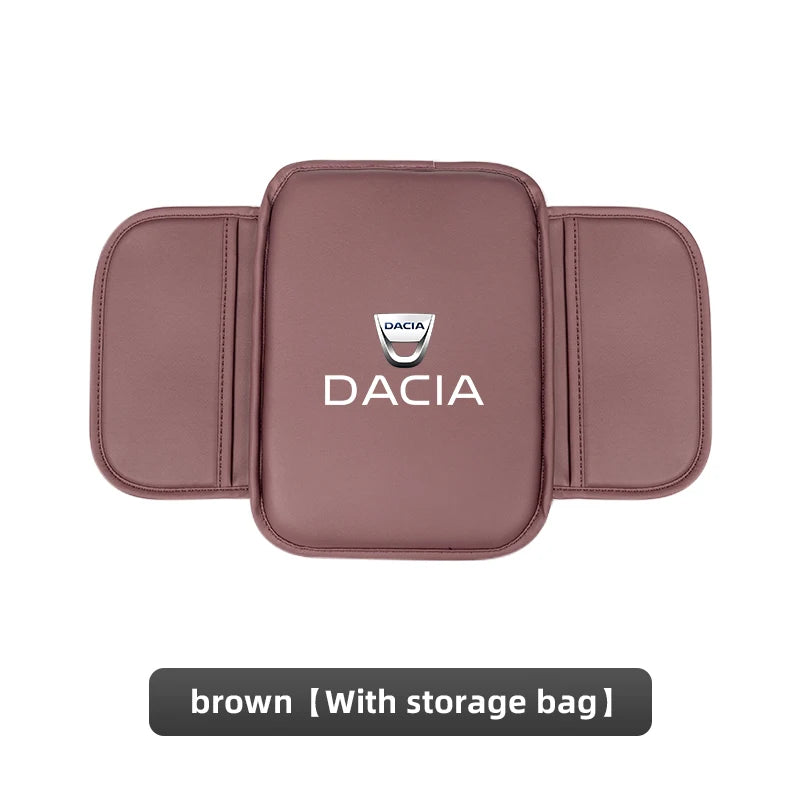 Car Interior Accessories Armrest Box Height Increase Pad Storage Bag Center Console Protector Cover For New Dacia Duster Logan