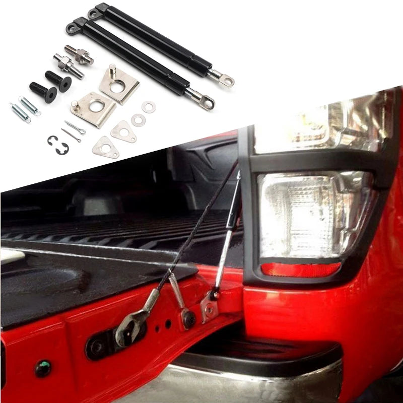 Accesorios para Ford Ranger 2012, 2013, 2014, 2015, 2016, amortiguador de gas para portón trasero, soporte de elevación, 2 unidades