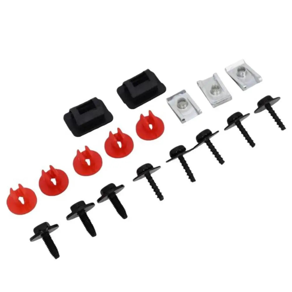 Engine Under Tray Splash Guard Mounting 18pcs Set Replacement Parts for Volvo V40 2012-2019 Models 31391440 30683256