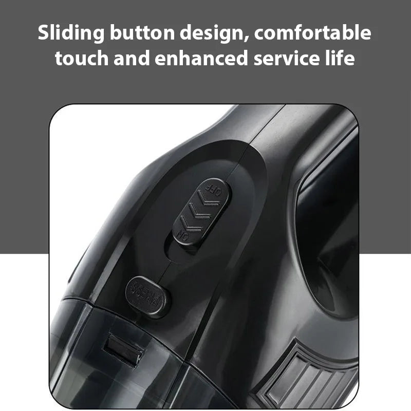 Clean Any Mess, Anywhere. Portable Vacuum for Car Seats, Home Sofa & Tight Spaces. The Ultimate Quick-Clean Tool.