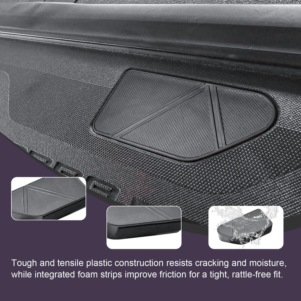Bed Rail Stake Pocket Covers For Chevrolet Silverado EV 2024-2026 /GMC Sierra EV 2026 2025 2024 Truck Bed Rail Hole Plugs Cover