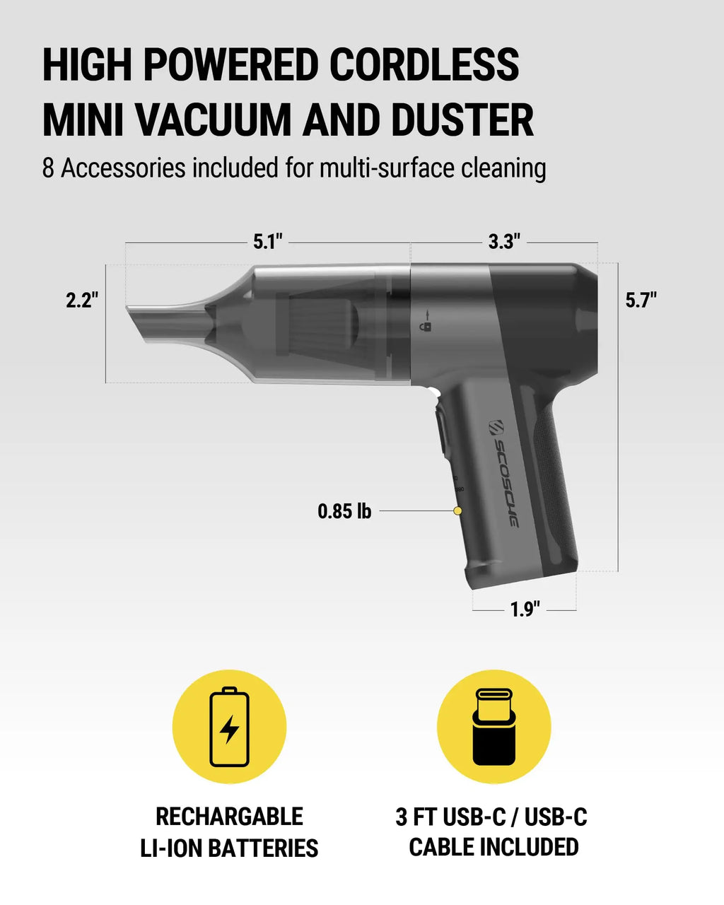 Portable Small Vacuum Cleaner For Multi Purpose Vehicles Small Household Pump Handheld Car Vacuum Cleaner