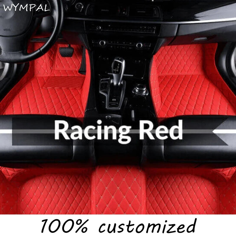 Custom Automotive Car Floor Mats For Mercedes W203 2001 2002 2003 2004 2005 Auto Luxury Leather Men Women Car Mats Full Coverage