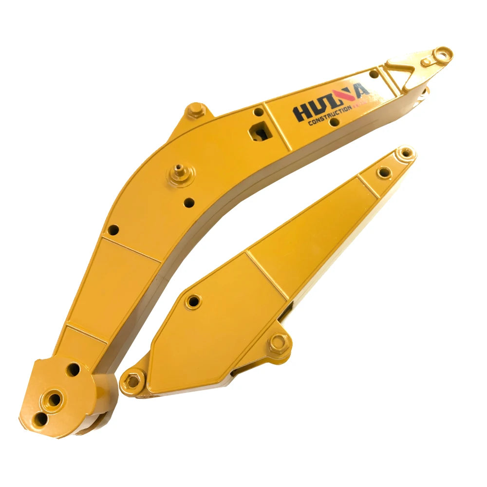 HUINA 1/14 1580 580 23CH Full metal Excavator Gearbox Tooth Box Metal Putter Gripper Quick Hitch Bucket Arm Track Chassis Parts