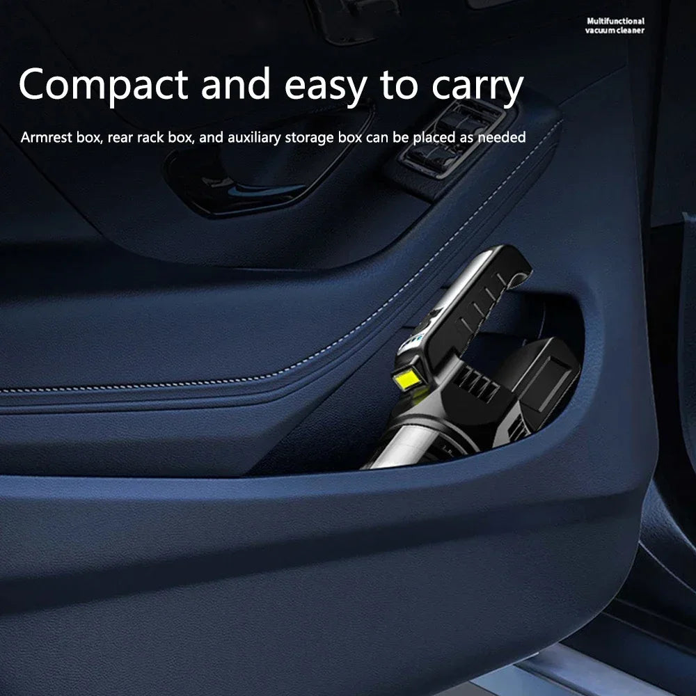 Wireless Vacuum Cleaner For Home Car Charging Strong Suction Power Handheld Carpet Window Crevice Groove Vacuum Cleaner