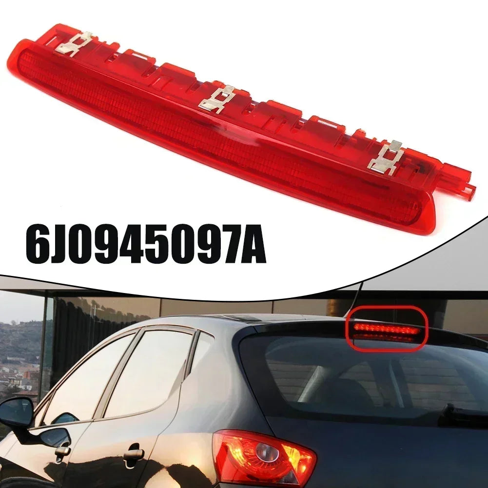 Car Rear High Brake Light Red /Black DC 12V 6J0945097A 6J0945097B For Seat 6J 6P For Leon 1P Facelift Brake Light