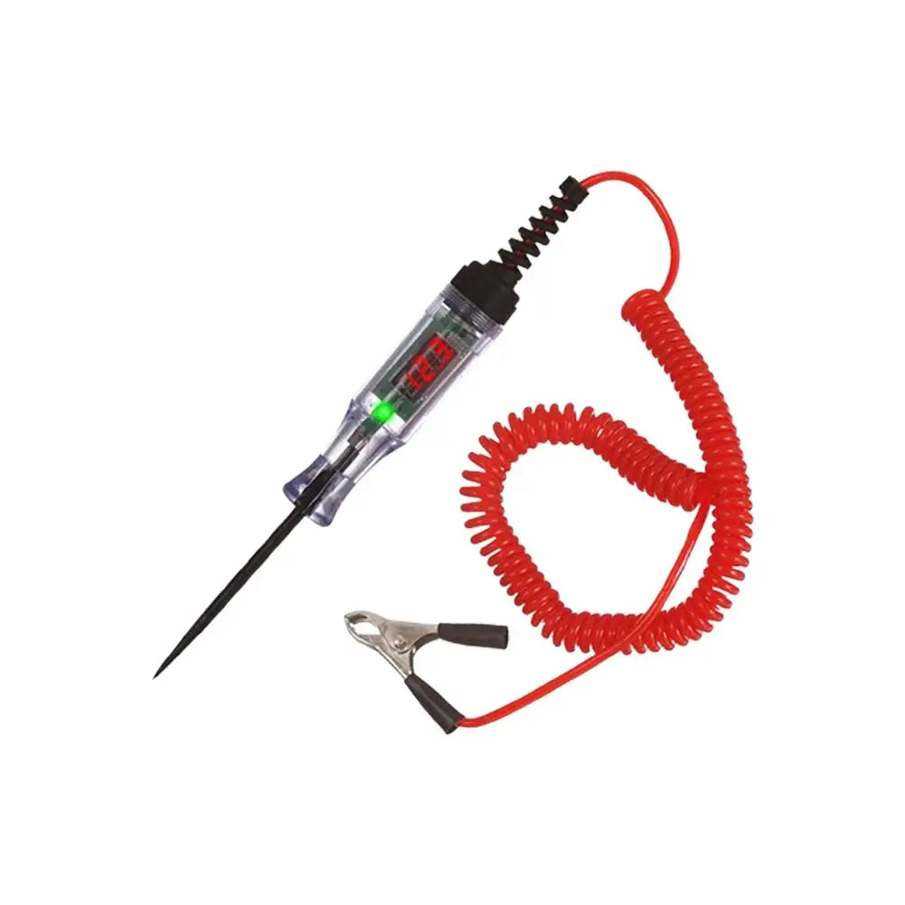 6V 12V 24V Car Truck Voltage Circuit Tester Auto Car Diagnostic Probe Test Pen Light Bulb Electric Measuring Pen Repair Tools