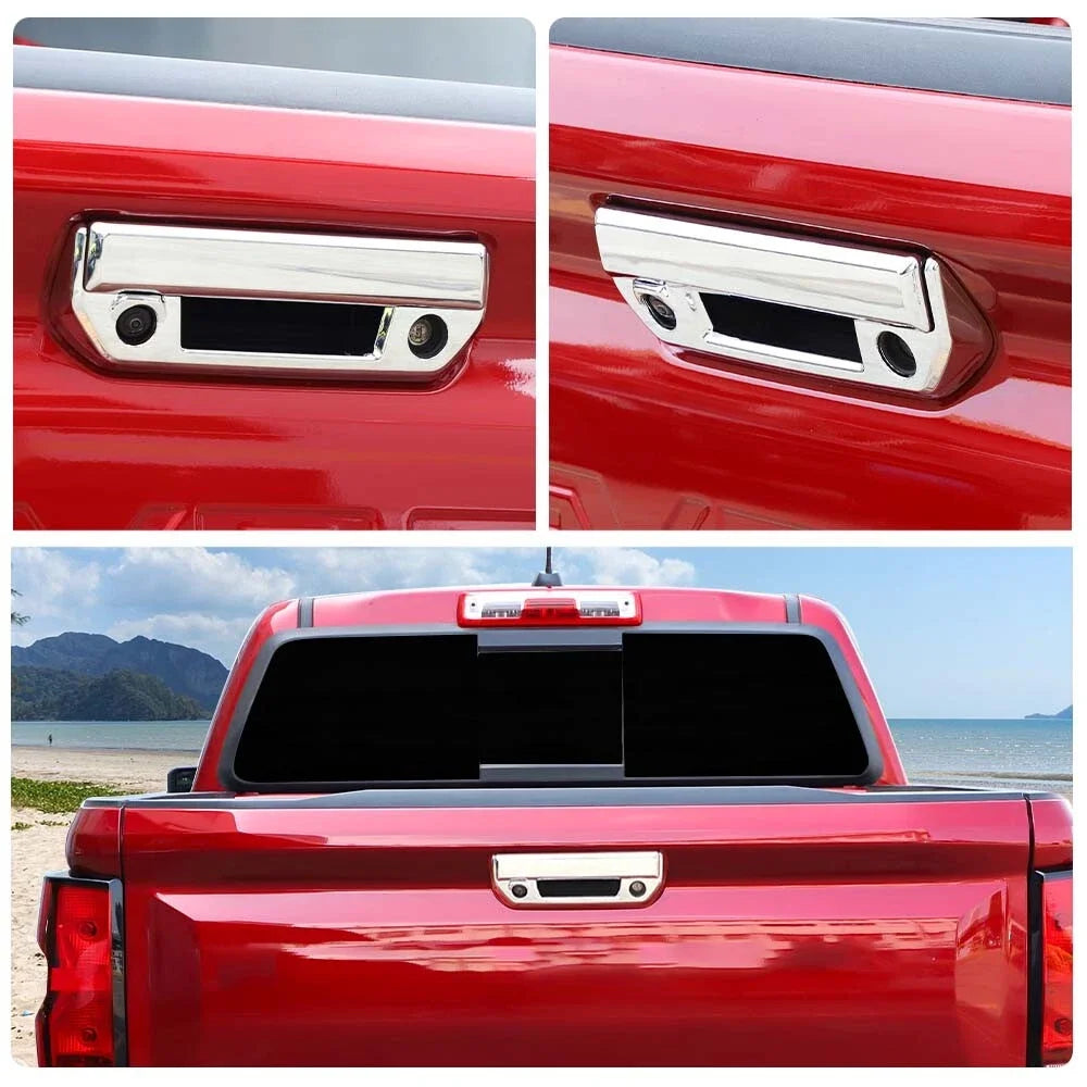 Embellecedor para manija de puerta trasera de coche, cubierta decorativa, accesorios para Chevrolet Colorado GMC Canyon 2023 2024 2025