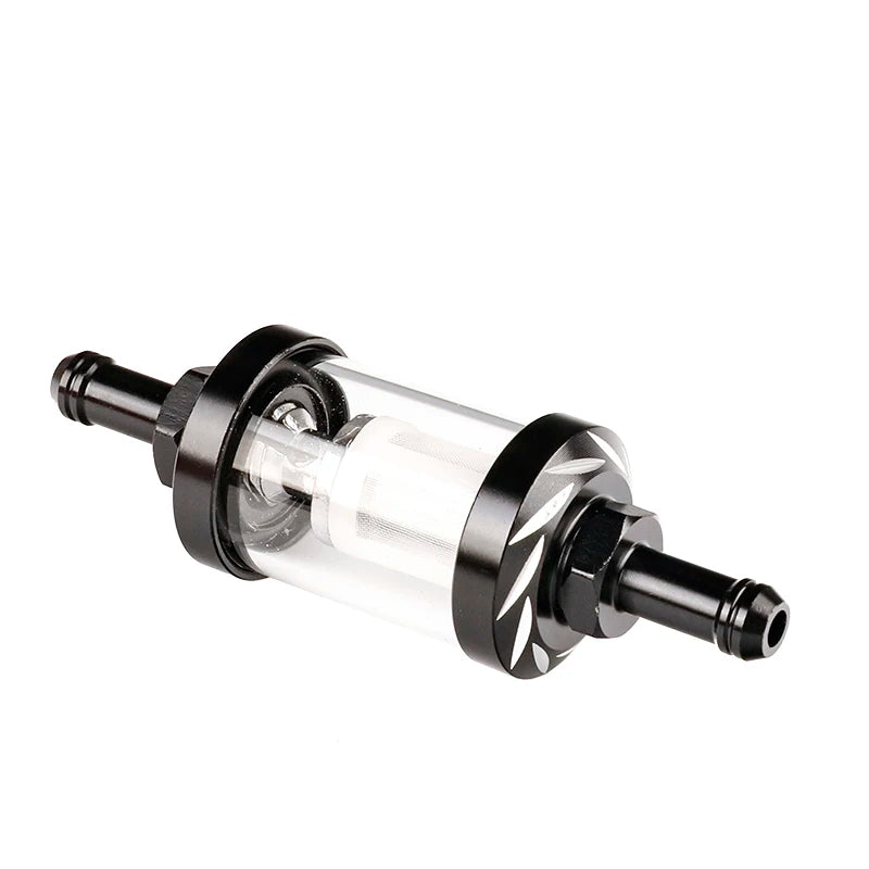 Motorcycle ATV Universal Fuel Filter, Washable Filter for Gasoline Fuel Lines, Compatible with 50CC-500CC Motorcycles and ATVs