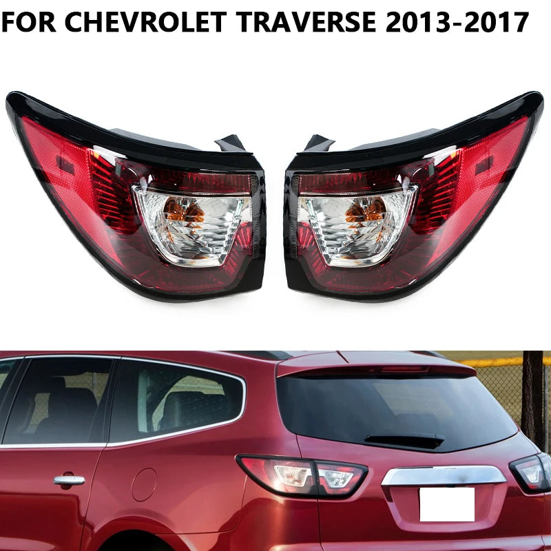 For Chevrolet Traverse 2013 2014 2015 2016 2017 Car Outer Tail Light Accessories Rear Driving Brake Stop Turn Signal Lamp