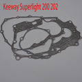 200cc Motorcycle engine crankshaft gasket left right for QJIANG keeway superlight 200 202 QJ200-2H chopper