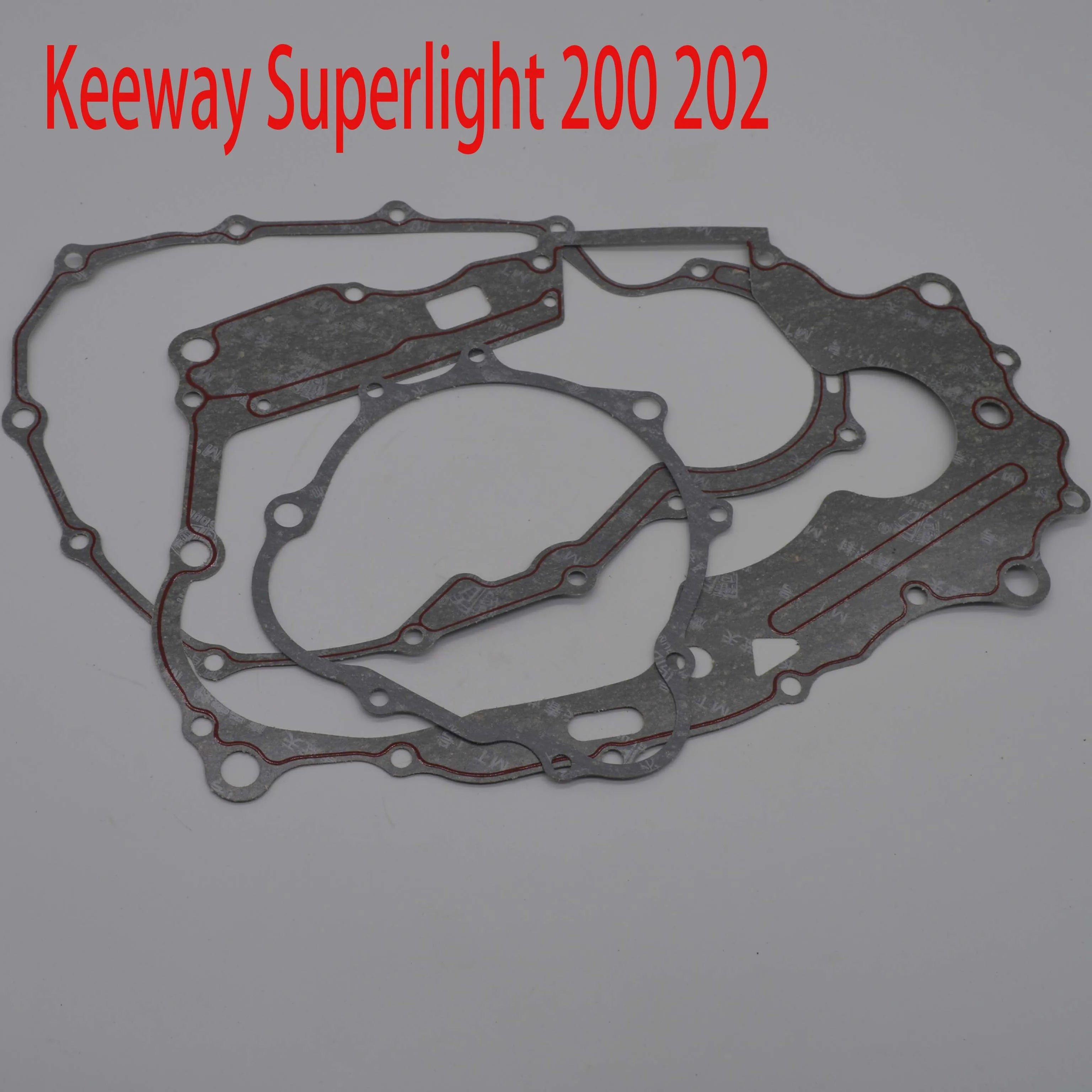 200cc Motorcycle engine crankshaft gasket left right for QJIANG keeway superlight 200 202 QJ200-2H chopper