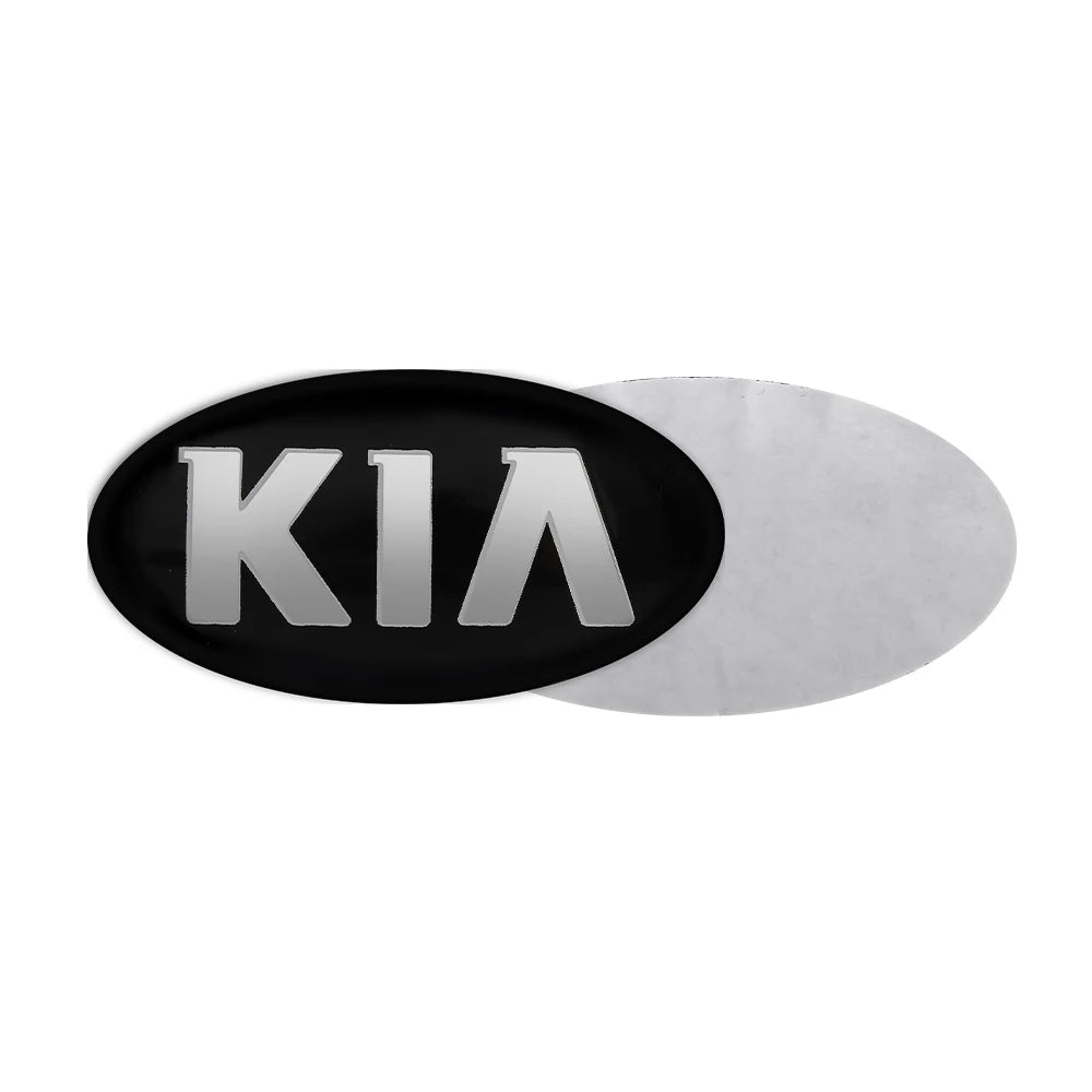 Car Interior Stickers Decoration Accessories For Kia KN Rio Ceed Sportage Cerato Soul K4 K5 K6 Car Steering Wheel Center Sticker