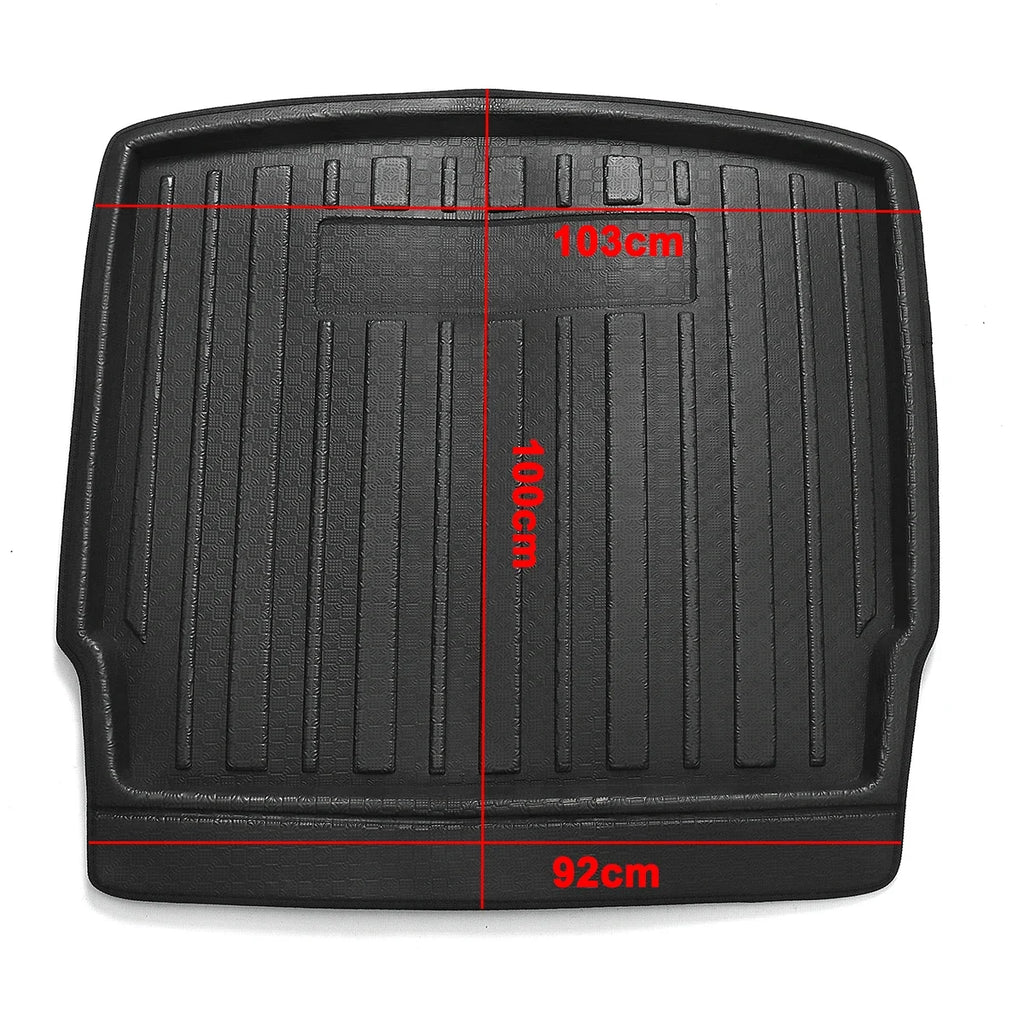 Car Cargo Liner Boot Tray Rear Trunk Cover Matt Mat Floor Carpet Kick Pad For Volkswagen For VW Tiguan MK2 2017 2018 2019