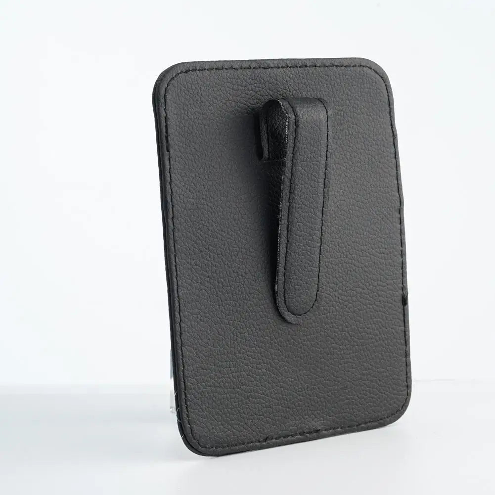 Car Sun Visor Organizer Multi-Pocket Business Card Storage Management Sunglasses Holder Visor Holder For Car Interior