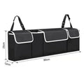 Car Trunk Organizer Backseat Storage Bag High Capacity Multi-use Oxford Car Seat Back Organizers Automobile Interior