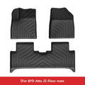 Car Floor Mats for BYD ATTO 2 Yuan UP 2024-2025 All-weather TPE Waterproof and Non-slip Trunk Liner Automotive Interior Parts