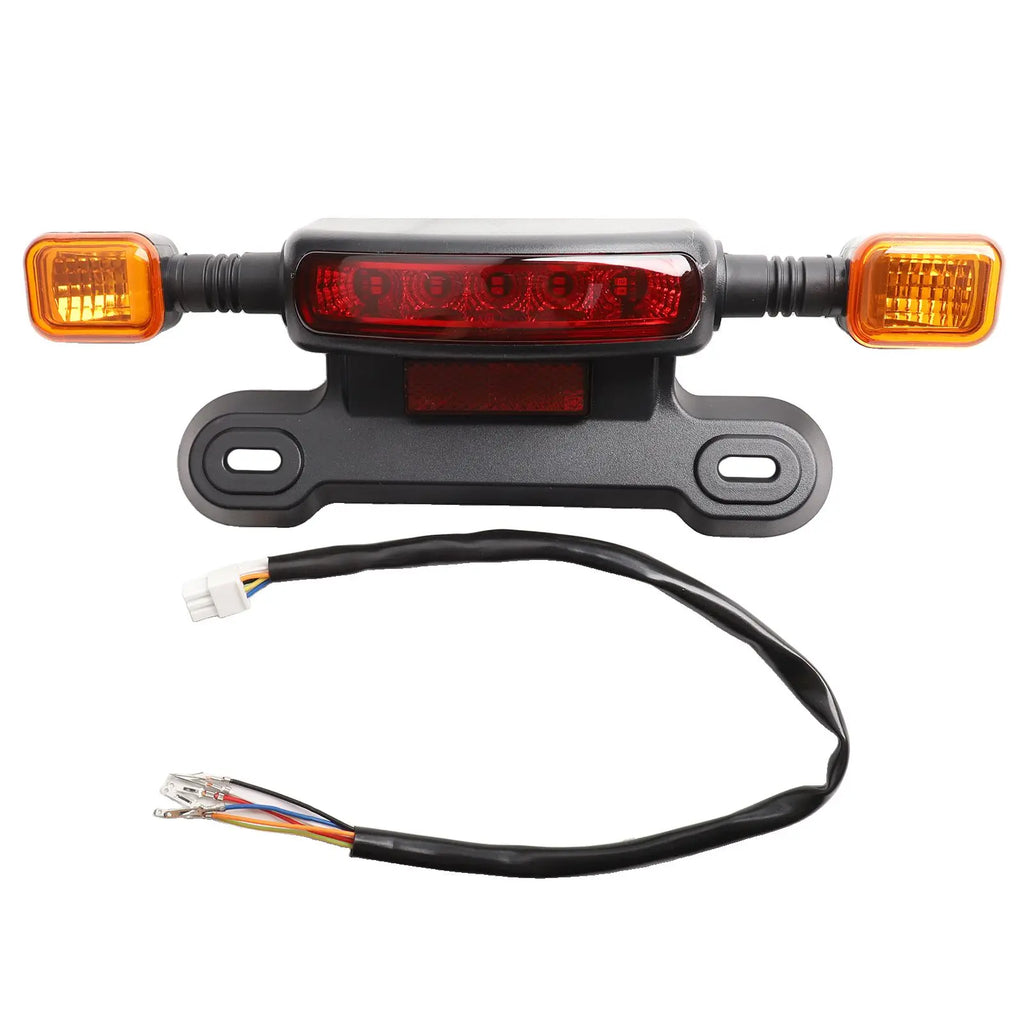 12/48/60V Electric Vehicle Rear Light Hot Sale LED Brake Driving Light Turn Signal Taillight Electric Bicycle Replacement Parts
