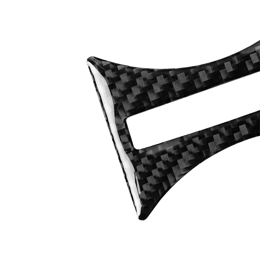 Carbon Fiber Car Accessories Interior Cup Holder Decor Car Sticker For Mercedes W169 W117 W156 A Class CLA GLA Car Styling