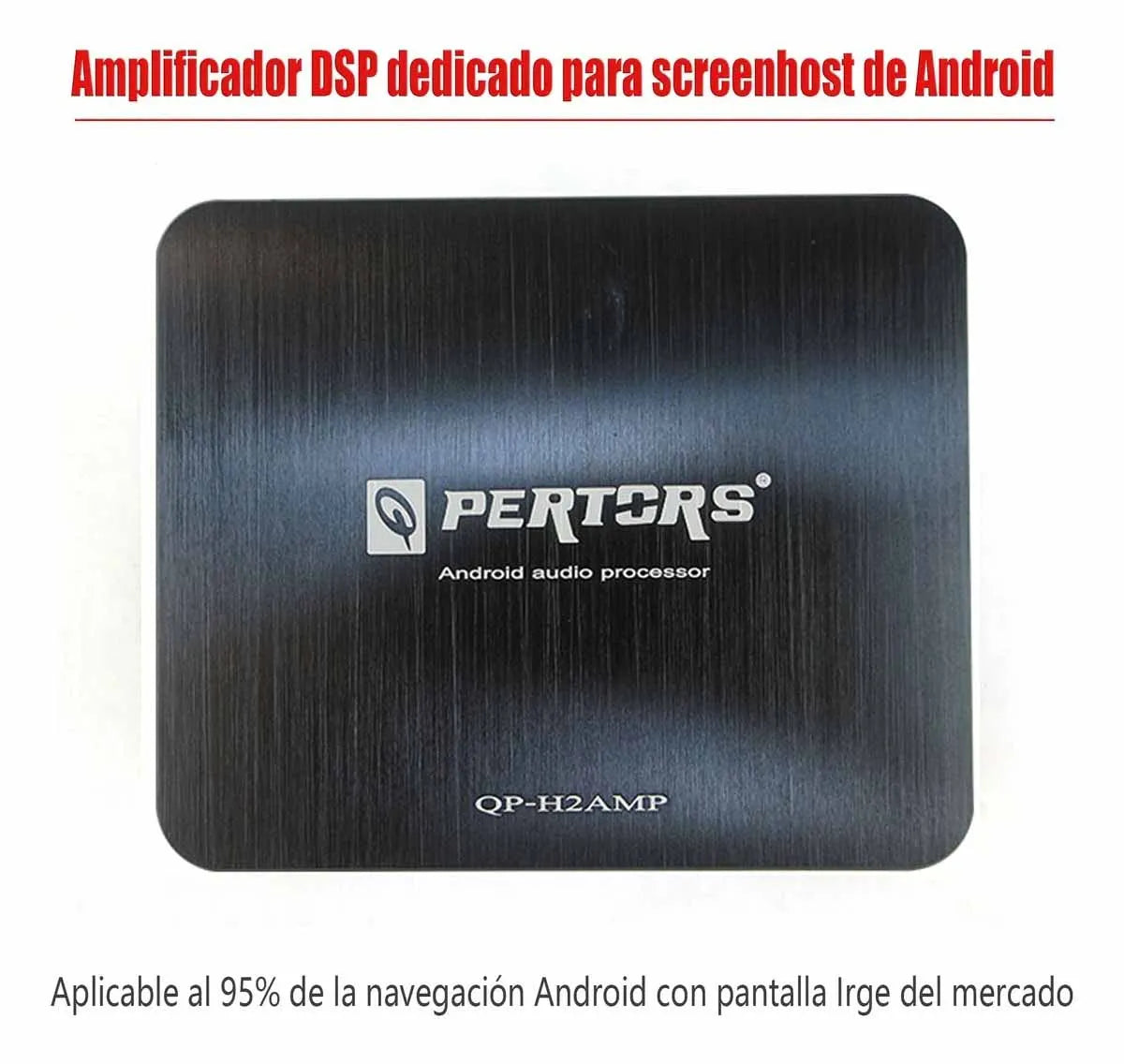 Q-PERTORS Amplificador Dsp Audio Android De 4 A 6 Canales Para Carros