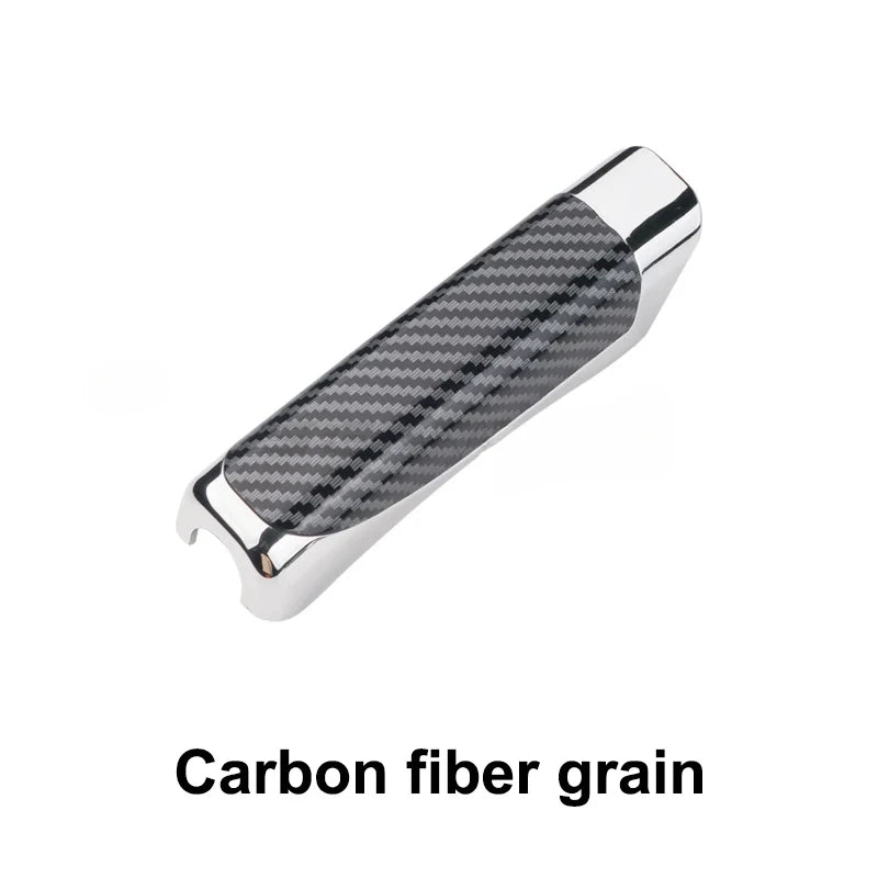 Car Hand Brake Cover Handbrake Interior Accessories Grips Protection Cover Carbon Fiber Parking Brake Decoration Shell